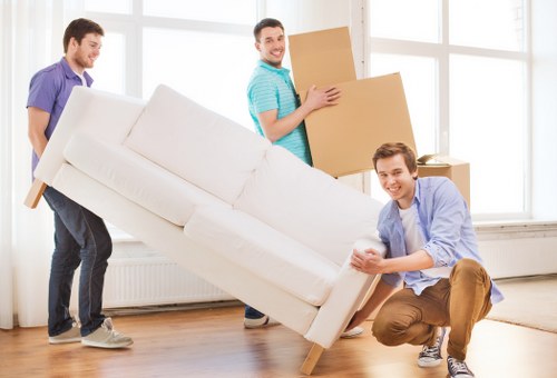 Professional removal team assisting customers in Acton